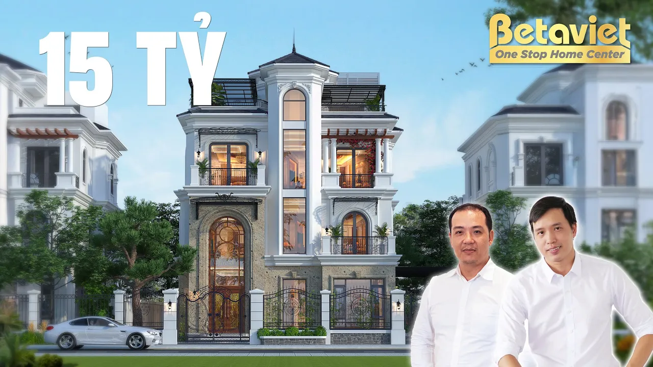 Thiết kế biệt thự 787m2 tại Vinhomes Ocean Park đẹp lộng lẫy
