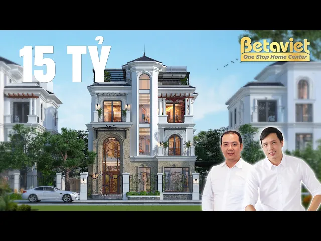 Thiết kế biệt thự 787m2 tại Vinhomes Ocean Park đẹp lộng lẫy
