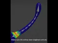 How to animate a tail using damped track constraints