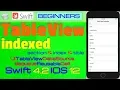 IOS 12 Swift 4 Tutorial Indexed Table View With Section UITableViewController