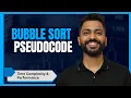 Bubble Sort Pseudocode Performance Time Complexity