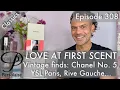 Vintage perfume finds Chanel No 5 YSL Paris Rive Gauche Opium Pour Homme Love At First Scent 308