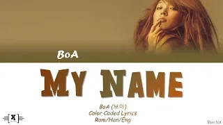 BoA - My Name Color Coded Eng