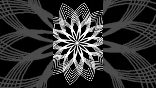 Graphics Flower Design in Python Turtle