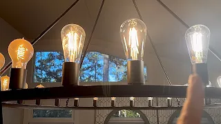 Edison LED Bulbs 2700K vs 3000K vs 4000K Comparing Warm White Lightbulbs TJOY Sunco DAYBETTER