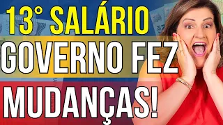 REVIRAVOLTA! GOVERNO FAZ MUDANÇAS DE ÚLTMA HORA NO PAGAMENTO DO 13° SALÁRIO CONFIRA!