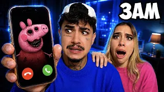 NUNCA ATENDA A PEPPA PIG AS 3 DA MANHÃ!