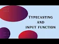 and input function in python Tutorial