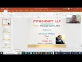 Python webinar Day 1 Ranjan Das Ranjan Sir PythonSoft LLP PythonSoft