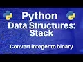 Data Structures in Python Stack -