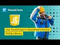 Use JavaScript in SharePoint forms PnPjs Library