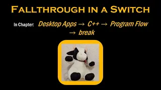 C Fallthrough in a Switch