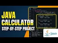 Simple Arithmetic Calculator in Java Full Coding Project