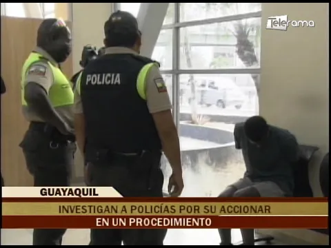 Investigan a policías por su accionar en un procedimiento