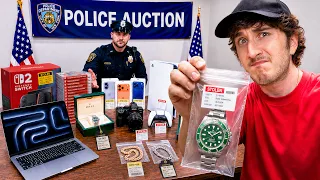 I Bought STOLEN ITEMS From Police Auctions!