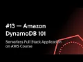 - Amazon DynamoDB Basics In Under 5 Minutes Tutorial For Beginners
