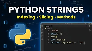 Python Strings Explained String Methods Indexing Slicing Formatting
