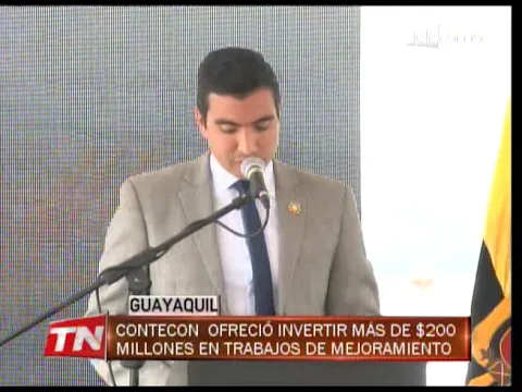 Contecon ofreció invertir más de $200 millones en trabajos de mejoramiento