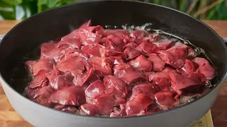 طاسة كبدة الدجاج بالطشة البلدي الرهيييبة إزاي تعمل كبدة الفراخ صح 