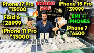 Biggest iPhone Sale Ever 🔥| Cheapest iPhone Market  | Second Hand Mobile  iPhone 17 iphone16 Pro 