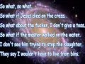 CRASS - SO WHAT? w/LYRICS