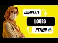 Lecture 8 Loops in Python Python Tutorial for Beginners