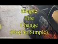 Golf Cart Tire Change - Not so simple