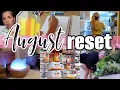 ULTIMATE AUGUST RESET Cleaning Restocking Planning Homeschool Haul FREE Printable