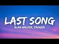 Download Lagu Alan Walker, Faouzia - Last Song (Lyrics)