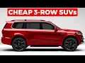 Most Reliable 3-ROW 7-SEATER SUVs Under 30 000