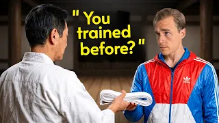 Black Belt Goes UNDERCOVER As White Belt (In Japan)