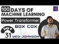 Power Transformer Box - Cox Transform Yeo