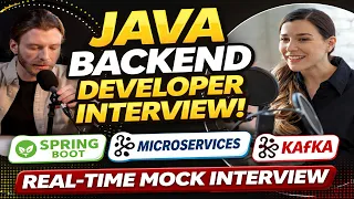 Java Backend Developer Interview Spring Boot Microservices Kafka Real-Time Mock Interview 2026