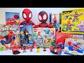 Download Lagu Marvel Spiderman Toys Unboxing Review | RC Spider Bot Spider-Verse | Super Stretchy Goo Pops