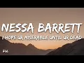 Download Lagu Nessa Barrett - i hope ur miserable until ur dead (Lyrics)