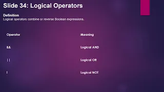 C LESSON 5 RELATIONAL OPERATOERS
