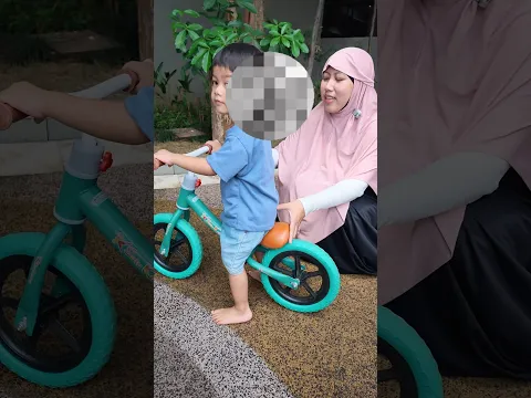 Sepeda anak buat ngelatih keseimbangan #sepedanak #pushbikeindonesia #pushbike #sepedamurah