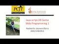 JavaScript 2D Game Development Java Institute Nadeesha Jayawardhana