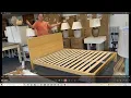 Unboxing and Building the Resident Bamboo Bed Frame Headboard from Nectar Costco more