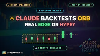 I Made Claude Backtest the Top Day Trading Strategy ORB