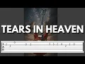TEARS IN HEAVEN cover Guitar Tab w Chords