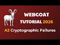 WebGoat A2 1 2 Cryptographic Failures - Crypto Basics