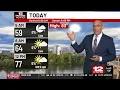 Thursday May 8 Forecast Partly sunny and warm