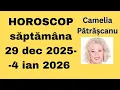 Lagu Horoscop saptamana 29 dec 2025 - 4 ian 2026 cu Camelia Pătrășcanu #zodiac #astrolog #horoscop