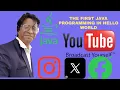 FIRST JAVA PROGRAMME IN HELLO WORLD CREATE AND EXECUTED