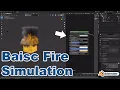 Create Basic Fire Simulation using Blender 2 92