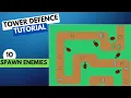 Tower Defence Tutorial in Pygame Part 10 - Automatically Spawn Enemies