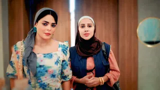 بتكتشف يوم فرحها ان فستانها اتحرق وبتقرر تدور علي فستان غيره بسرعة  الفستان الابيض دندنها