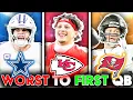 Ranking all 32 NFL Starting Quarterbacks of 2021 from WORST to FIRST