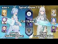 NEW F2P C0 Odette Stellar Conduct F2P C0 Zibai Team - Spiral Abyss Floor 12 Genshin Impact 7 0